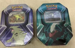 Tyranitar & Darkrai Triple Whammy Ascending Heroes Pokemon Tins!🔥Factory Sealed - Image 1
