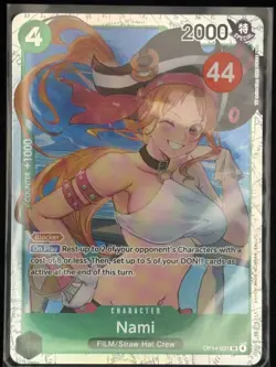 Nami OP14-031 SR One Piece Azure Sea's Seven English NM - Image 3