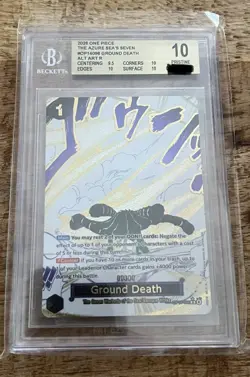 One Piece OP14-096 – Ground Death – Alt Art (R) – BGS 10 - Image 1