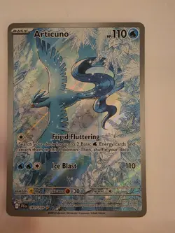 Pokemon TCG Articuno Journey Together HP110 Illustration Rare Card 161/159 NM - Image 1
