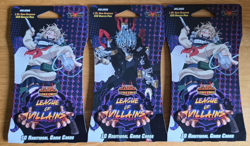 My Hero Academia League of Villains CCG Booster Pack Jasco x3 (30 Cards Total) - Image 1