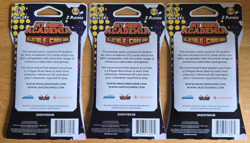 My Hero Academia League of Villains CCG Booster Pack Jasco x3 (30 Cards Total) - Image 2