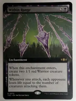 MTG - Within Range - R - TDC - Ext Art - 72 - Image 1