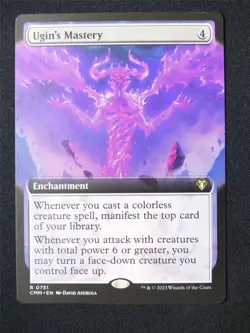 Ugin's Mastery Extended Art - CMM - Mtg Card #2NQ - Image 1