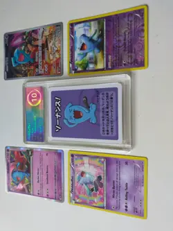 Wobbuffet Pokemon Card Bundle Graded 10 Old Maid Exclusive + Team Rocket AR Holo - Image 4