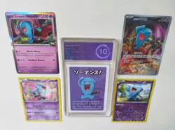 Wobbuffet Pokemon Card Bundle Graded 10 Old Maid Exclusive + Team Rocket AR Holo - Image 5