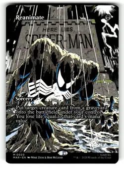 Reanimate (Borderless) #20 Marvel Universe Bottom Corner issue See Photos LP MTG - Image 1