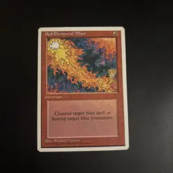 Magic The Gathering - Red Elemental Blast - 4th Edition - Image 1