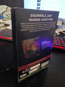 MTG Bloomburrow Commander Deck Squirreled Away Sealed -Hazel Rootbloom Squirrels - Image 2