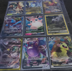 Pokemon TCG VSTAR Universe 9 Card V Holo Lot Japanese Wigglytuff Gengar - Image 1
