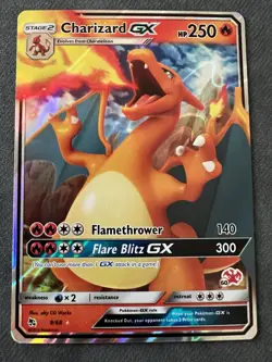 The Pokemon Company Pokemon TCG Charizard GX 9/68 Dragon Majesty Holo Eng 2019 - Image 1
