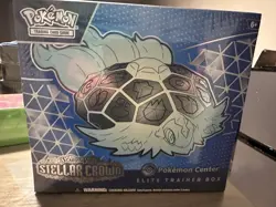 Pokemon Center Pokemon TCG Stellar Crown ETB - See Feedback - Image 1