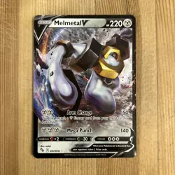 Pokemon TCG Melmetal V Pokemon GO 047/078 Holo Ultra Rare - Image 1