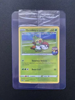 SEALED 2020 Pokemon Futsal GROOKEY on the Ball Promo - Image 1