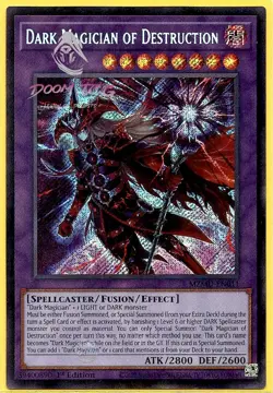 Yu-Gi-Oh Complete Dark Magician Deck Soul Servant Destruction Gaze + Extra Bonus - Image 1