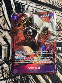Sakazuki Alt Art (OP16-065) | OP16 - The Time of Battle | ENGLISH - In Hand - Image 1