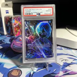 2025 PSA 10 ONE PIECE OP12-LEGACY OF THE MASTER | SPECIAL ALT ART TASHIGI 050 - Image 1