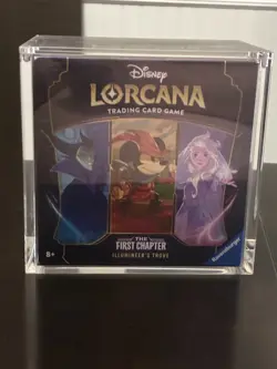 Disney Lorcana: The First Chapter Illumineers Trove Sealed 1st Print PRE ERRATA - Image 1