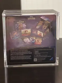 Disney Lorcana: The First Chapter Illumineers Trove Sealed 1st Print PRE ERRATA - Image 2
