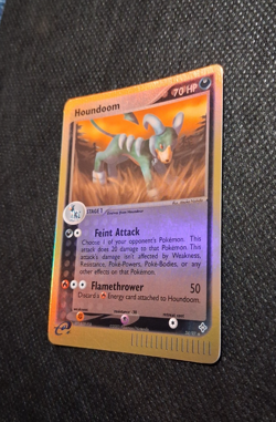 Houndoom 34/97 EX Dragon Reverse Holo Pokemon TCG LP/NM - Image 4