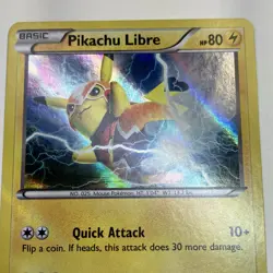 Pokemon Pikachu Libre 30/30 XY Trainer Kit Holo - Image 3
