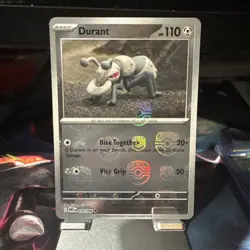 Durant Master Ball Pattern SV White Flare 070/086 Pokemon Card TCG Holo Foil NM - Image 1