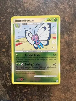 Pokemon Butterfree Reverse Holo Card, 14/106, 2008 Diamond & Pearl - Image 1