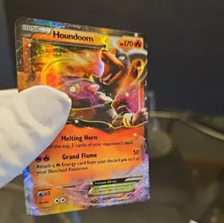 Houndoom EX 21/162 BREAKthrough NM Ultra Rare Pokemon Card 2015 - Image 5