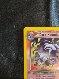Pokemon Dark Houndoom 1st Edition 7/105 Neo Destiny Holo - Image 2