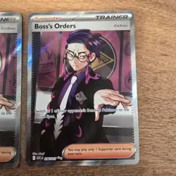 Pokemon Ascended Heroes Boss's Orders 256/217 Full Art Trainer - Image 2