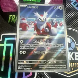 Pokemon TCG Delibird 152/132 Mega Evolution Illustration Rare NM Condition - Image 1