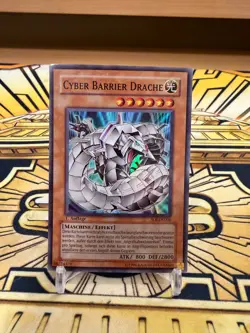 Yugioh Cyber Barrier Drache SOI-DE006 Super Rare - Image 1