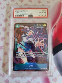 One Piece Awakening of the New Era - Ulti SR Alternate Alt Art #OP05-043 PSA 10 - Image 1