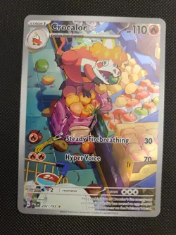 Crocalor 202/193 Paldea Evolved Pokemon TCG NM - Image 1