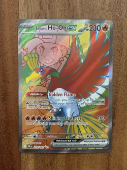 Pokemon Ethan's Ho-Oh ex 209/182 Sv10: Destined Rivals Ultra Rare - Image 1