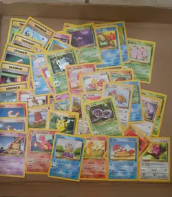 Pokemon Vintage Bulk Card Lot 50 Cards Base/Jungle/Fossil - Image 1
