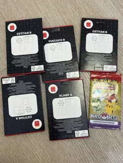 NEW SEALED - McDonald's 2023 x Pokemon TCG Match Battle Booster Packs X6 - Image 2