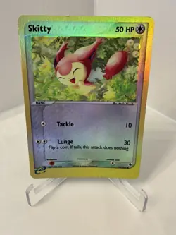 Pokemon EX Ruby & Sapphire Skitty 71/109 Reverse Holo - E-Series 2003 - Image 1