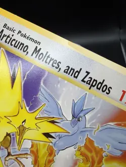 Pokemon Articuno Moltres and Zapdos WB Promo Jumbo Card DMG WOTC Vintage - Image 3