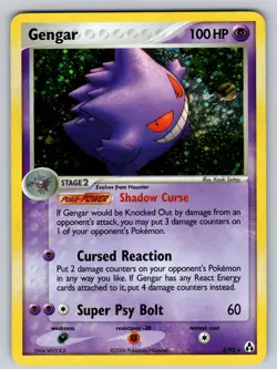 Gengar 5/92 Holo Rare Legend Maker Pokemon Lightly Played - Image 1