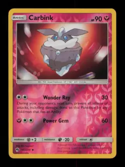 REVERSE HOLO CARBINK UNCOMMON 143/214 LP POKEMON - Image 1