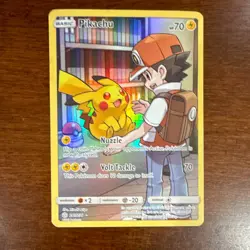 The Pokemon Company Pikachu Secret Rare Holo SM Cosmic Eclipse 241/236 70 HP EN - Image 4