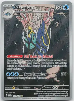 Clawitzer - Illustration Rare ME01: Mega Evolution 141/132 Pokemon TCG - Image 1