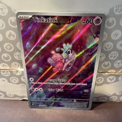 Pokemon TCG Tinkatink 216/193 Paldea Evolved IR Near Mint - Image 1