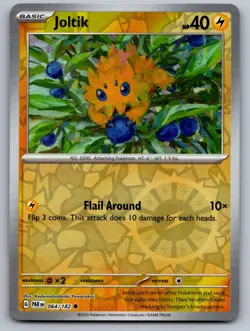 Joltik 064/182 Common Paradox Rift Pokemon Reverse Holo Near Mint - Image 1