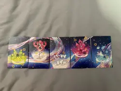 Pokemon TCG - Paldean Fates Complete Mini Tin 5 Card Art Set - Image 1