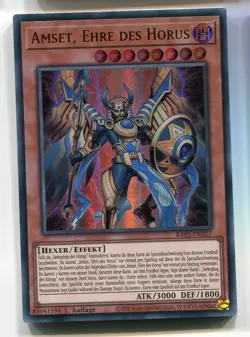 Yu-Gi-Oh! Amset Ehre des Horus Ultra Rare RA05-DE027 - Image 1