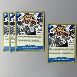 One Piece - Ace & Newgate ST22 - I Am Whitebeard!! - ST22-015 Playset (4 Cards) - Image 1