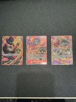Rufy Ace Sabo SEC SP ONE PIECE gioco di carte 3° ANNIVERSARIO Giapponese - Image 1