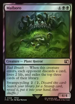 MTG Magic FIN Final Fantasy - 1x FOIL EN NM 0106 C Malboro - Image 1